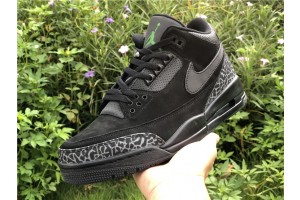 Air Jordan 3 Oregon Black Dark Grey   