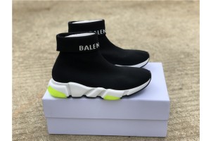 Balenciaga Speed Trainer Black Neon Green