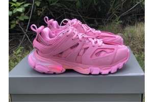 Balenciaga Track  Led Sneaker - Light Pink  