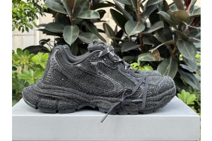 Balenciaga 3XL Sneaker in  Black Crystals B3XL-020