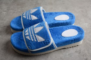 Adidas x Gucci GG Platform Sandal - Blue AXGCC-002