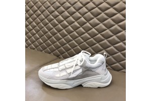 Amiri Bone Runner Sneakers - 'White - Grey' - AMRBR-005