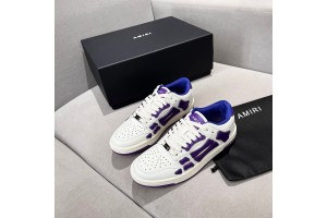 Amiri Skel Low Top Sneakers - Purple - White ASNK-002