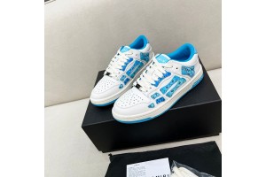 Amiri Skel Low Top Sneakers - Blue - White ASNK-015