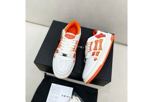 Amiri Skel Low Top Sneakers - Orange - White ASNK-018