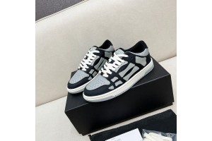 Amiri Skel Low Top Sneakers - Grey - Black ASNK-016