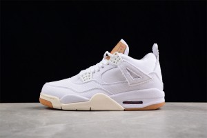 Air Jordan 4 x Levi's Denim White