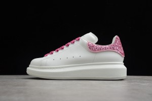 Alexander McQueen Oversized Sneaker Pink Metallic