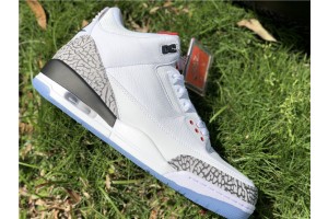 Air Jordan 3 Retro Free Throw Line White Cement 