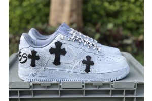 Chromehearts x Air Force 1'07 Low Grey 