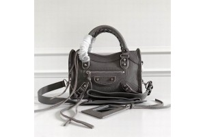 Balenciaga Ladies Classic Nano City Shoulder Bag BGLD-001