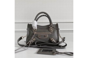 Balenciaga Ladies Classic Nano City Shoulder Bag  BGLD-006