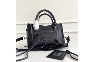 Balenciaga Ladies Classic Nano City Shoulder Bag BGLD-007