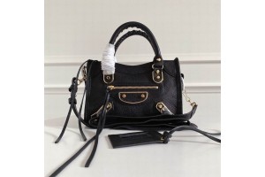 Balenciaga Ladies Classic Nano City Shoulder Bag  BGLD-010