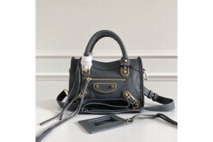 Balenciaga Ladies Classic Nano City Shoulder Bag  BGLD-011