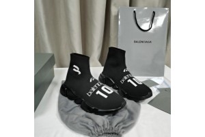 Balenciaga Speed Sneaker Black - logo 10 BLSS-008