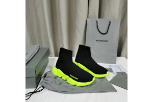 Balenciaga Speed Sneaker Black - Fluo Green BLSS-006