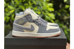 Air Jordan 1 Mid SE Coconut Milk Particle Grey (2022)