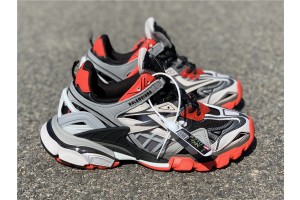 Balenciaga Track.2 Sneaker Grey Red 