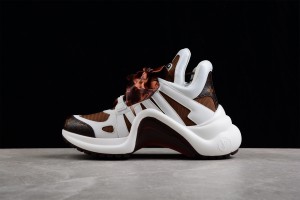 LV Archlight Sneakers White Brown - LVAS-004 