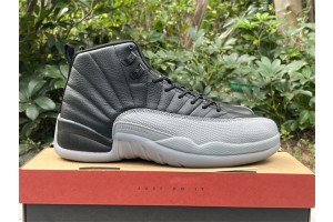 Air Jordan 12 Black Wolf Grey 