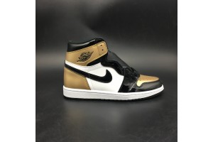 Air Jordan 1 Retro High NRG Patent Gold Toe