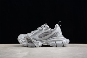 Balenciaga 3XL Sneaker in all grey mesh and polyurethane