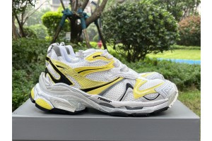 Balenciaga Runner 2.0 Trainers - Silver Yellow Black 