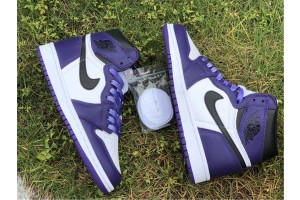Air Jordan 1 Retro High Court Purple White