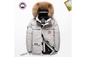 Canada Goose Jacket - White - Black - Red CNDGJ-P580