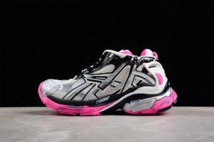 Balenciaga Runner Sneaker in Silver Pink BGRN-011