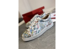 Christian Louboutin Louis Junior Spikes Sneakers CLLT-007