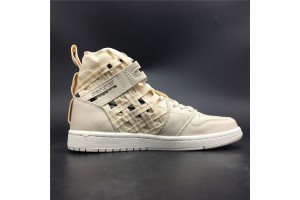 Air Jordan 1 Lychee leather woven belt  