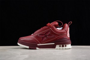 Lv Trainer Sneaker - Red Wine (2023) LV-TR020 