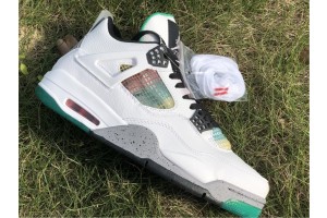 Air Jordan 4 Retro Lucid Green Rasta (W) 