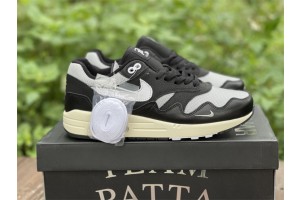 Patta x Nike Air Max 1 Waves Black (with Bracelet) 2021 