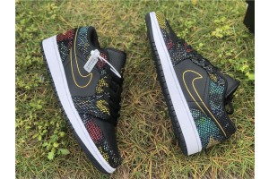 Air Jordan 1 Low Multicolor Snakeskin (W) (2020) 