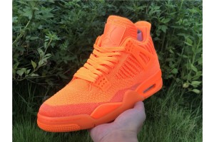 Air Jordan 4 Retro Flyknit Orange 