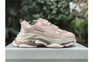 Balenciaga Triple S Clear Sole Brown Iridescent 