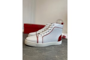 Christian Louboutin Louis - High Top Sneaker White CLHT-039