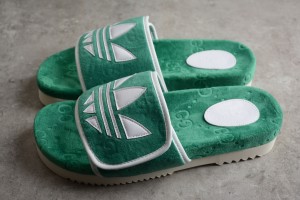 Adidas x Gucci GG Platform Sandal - Green  AXGCC-003