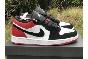 Air Jordan 1 Low Black Toe 