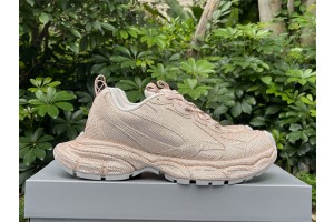 Balenciaga 3XL Sneaker in Beige Pink Crystals B3XL-035