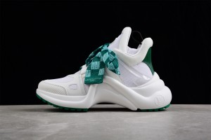 LV  Archlight Sneakers White Green - LVAS-003