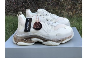 Balenciaga Triple S Clear Sole Off-White 