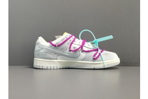 Off-White x Nike Dunk Low  "21 of 50" Sail - Neutral Grey