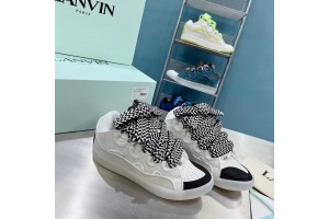 Lanvin Curb Sneaker - White - Black LVCS-021