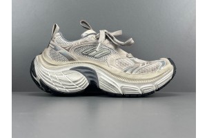 Balenciaga 6XL Sneaker in taupe, grey and black mesh, polyurethane and polyester