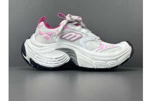 Balenciaga 6XL Sneaker in pink and white mesh, polyurethane and polyester
