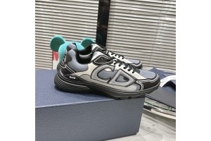 Dior B30 Sneaker Grey - Black  BRB30-014